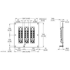 Turck - Feldbus, Dez. Peripherie - Funktions-/Technologie-Modul EtherNet/IP Safety Spanner TBCS-LL-SET-01