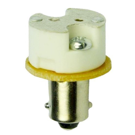 Scharnberger+Hasenbein - Lampenfassung Adapter für Fassung 88313 Sockel BA9s auf G4