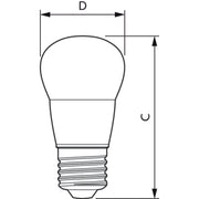 Philips Lighting - LED-Lampe/Multi-LED LED-Tropfenlampe E27 Corepro lu #31262300 matt