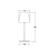 Brumberg Leuchten - Tischleuchte LED-Solartischleuchte 60331183 3000 K schwarz