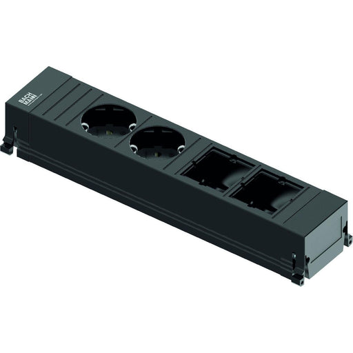 Bachmann - Mehrfachsteckdose Steckdoseneinheit 916.0601 2xSchutzk.,2xCM