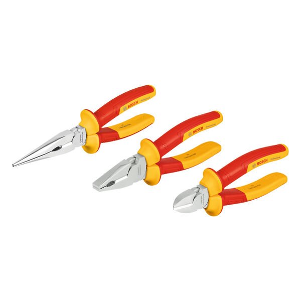 Bosch - Zangenset Zange VDE-Zangen-Set, 1600A02NG0 3-tlg