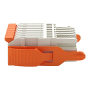 WAGO - Kabelsteckverbinder für Leiterplattensteckverbinder Federleiste 1-Leiter Hebel 2721-1108/037-000 Push-in Cage Clamp − 50 Stück