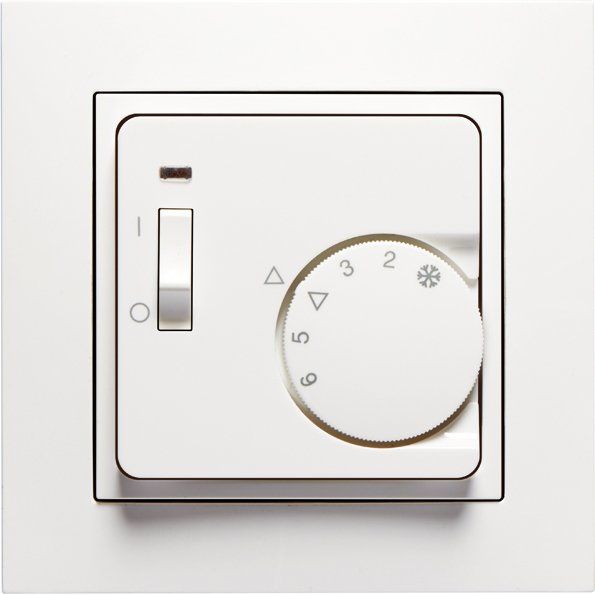 Peha - Abdeckung/Bedienelement für Installationsschalterprogramme Abdeckung Raumthermostat D 11.605.03 RTR weiß