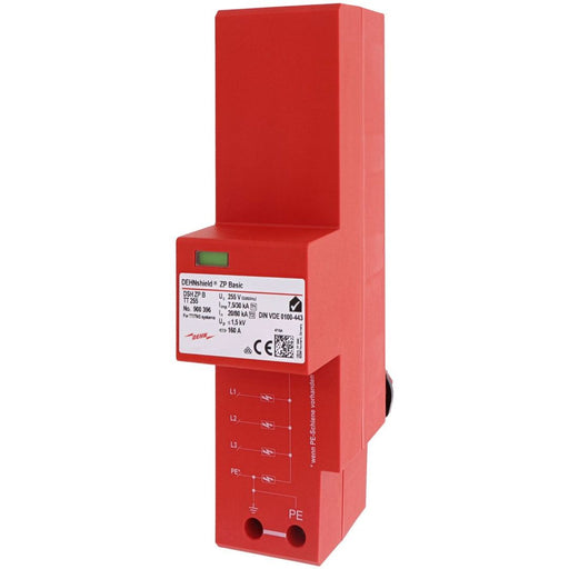 DEHN - Kombi-Ableiter für Energietechnik Kombi-Ableiter DEHNshield DSH ZP B TT 255 ZP basic, Typ 1+2