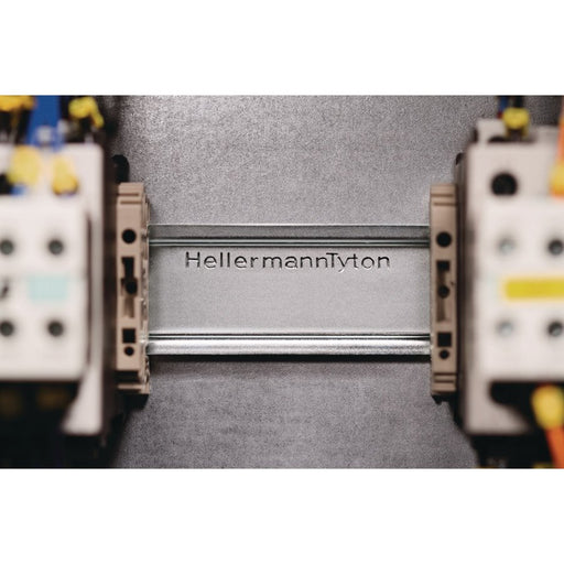 HellermannTyton - Tragschiene DELTA-5/BV bandverzinkt 20m − 20 Meter