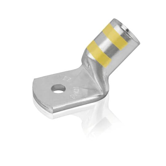 ABB Stotz S&J T&B - Rohrkabelschuh für Cu-Leiter Metall-Presskabelschuh 16M8-A-45 mit 45°- Lasche − 50 Stück