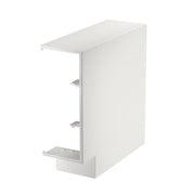 Rehau - Flachwinkel für Geräteeinbaukanal SIGNA BASE Flachwinkel BRK FW70170 rws 70x170, RAL9010