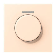 Jung - Abdeckung/Bedienelement für Installationsschalterprogramme Abdeckung mit Lichtleiter LC 1940 KO5 238 terre sienne pale