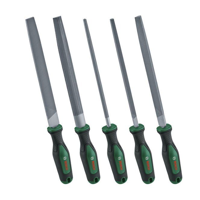 Bosch - Feilen-/Raspelset Handwerkzeuge Feilen-Set 1600A02ZB0 200 mm, 5-tlg