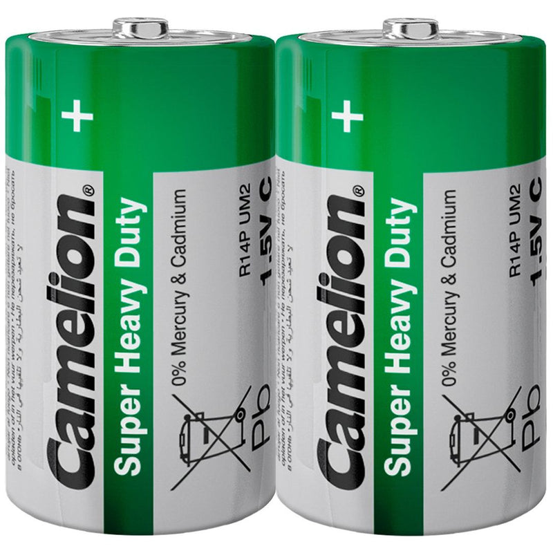 Hückmann - Batterie Camelion Batterie 127498 (VE2) R14 Zink-Kohle