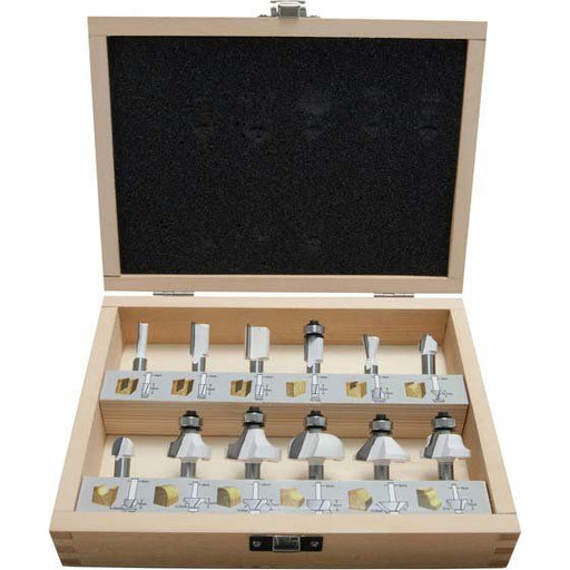 Makita - Fräser Set D-53556 8mm, 12-teilig