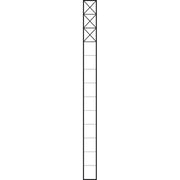 Siedle&Söhne - Kommunikations-Säule Kommunikations-Stele KSF 613-3 AG freist., anthr./gr