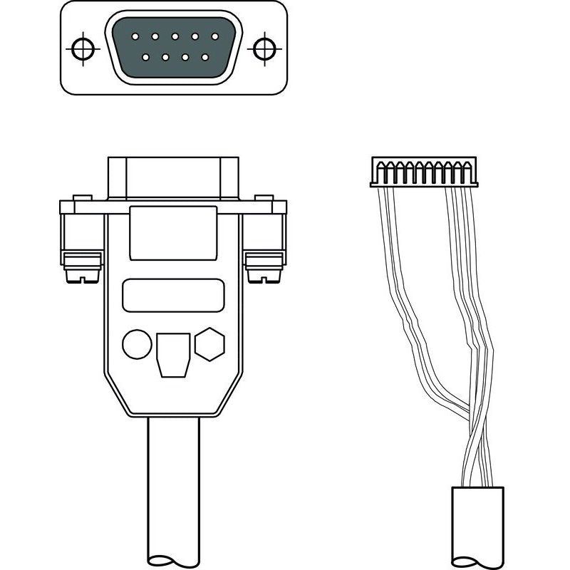 Leuze - Konfektioniertes Sensor-Aktor-Kabel Anschlussleitung KB JST-HS-300