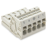 WAGO - Ein- und mehrpolige Klemmenleiste 1-Leiter-Stiftleiste 831-3205/000-9032 CAGECLAMP,10mm²,lgr − 24 Stück