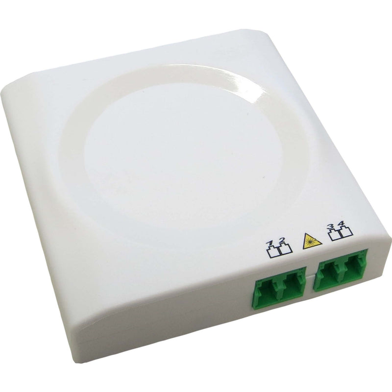 Idea Optical - Kommunikationsanschlussdose LWL FTTH-AP-Dose T1 IO1140660402 2xLCD/APC rws
