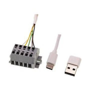 Ipf Electronic - Konfektioniertes Sensor-Aktor-Kabel PC-Kabel, 0,8m, freies AO98C760 Leitungsende 4polig