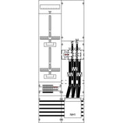 Striebel&John - Zählerfeld ML Mess-u.Wandlerfeld KA4210ML komplett BH5