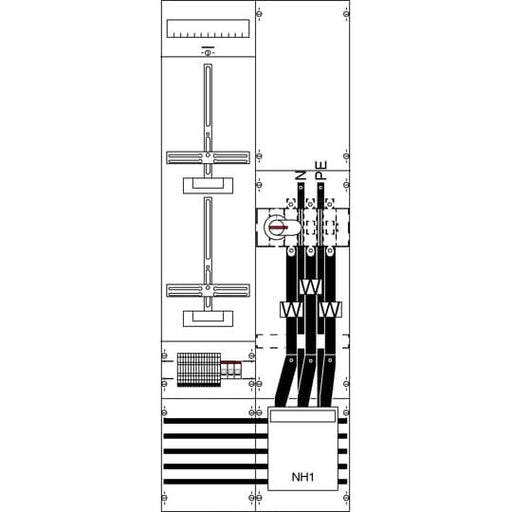 Striebel&John - Zählerfeld ML Mess-u.Wandlerfeld KA4210ML komplett BH5