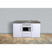 Stengel - Mini-Küche Miniküche Premiumline MPMBR150MWBre Bordeauxrot