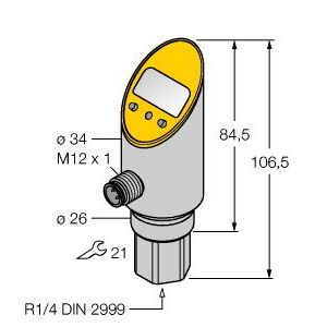 Turck - Druckschalter Drucksensor PS600R-311 #6833551