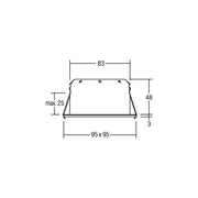 Brumberg Leuchten - Downlight/Strahler/Flutlicht LED-Einbaustrahler 230V 38287173 3000K