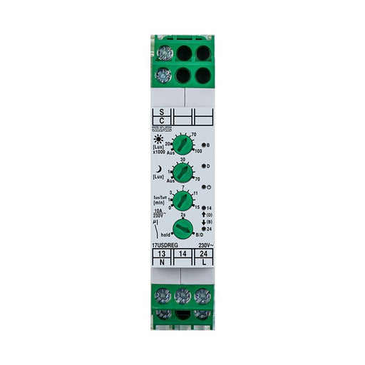 Jung - Sensor für Jalousie/Zeitschaltuhren Umsetzer Sonne / Dämmerung 17 USD REG − 1 Stück