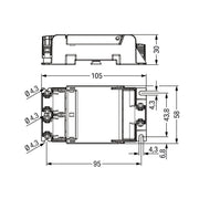 WAGO - Kompaktverteiler für steckbare Gebäudeinstallation Anschlussbox 899-8035/000-101 Linect-Schnittstelle − 10 Stück