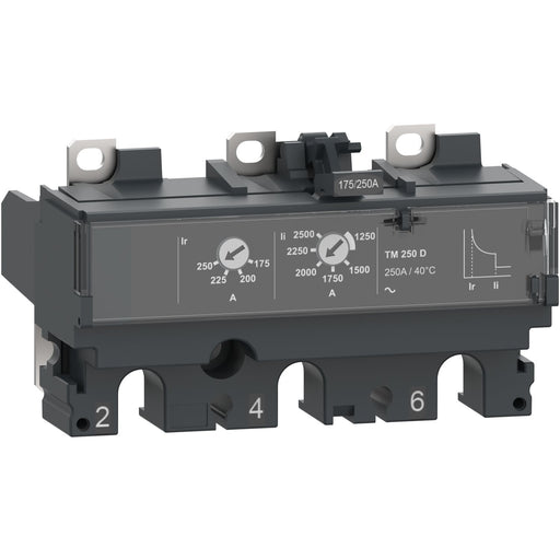 Schneider Electric - Auslöseblock für Leistungsschalter Auslösegerät thermomagneti C253TM160 sch TM160D 160A 3P3D