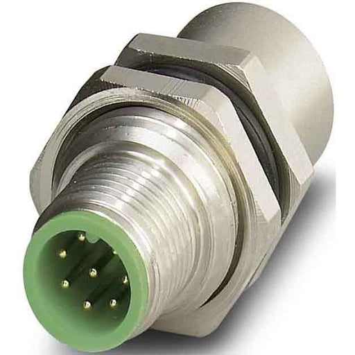 Phoenix Contact - Rundsteckverbinder, feldkonfektionierbar (Industriesteckverbinder) Wanddurchführung SACC-8P-DSI #1551697 Sensor-/Aktor