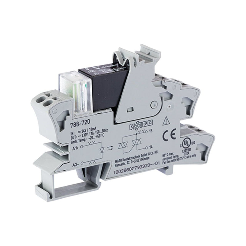WAGO - Optokoppler SolidStateRelais-Modul 788-720 24VDC/240VAC,1A