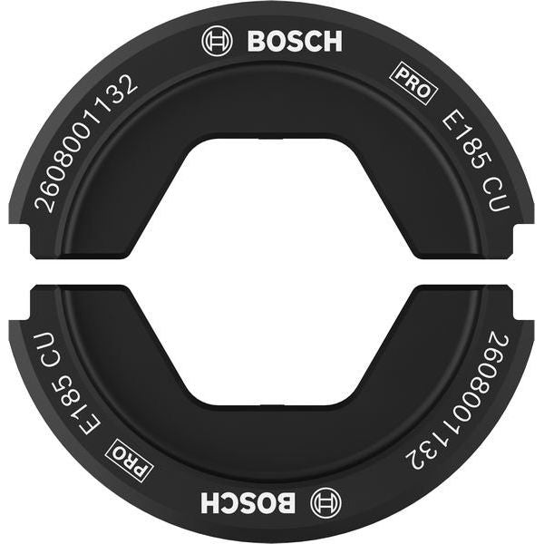 Bosch - Einsatz für Presswerkzeug Kabelschuhe/Verbinder, Aderendhülsen, Schirmanschluss PRO Presseinsatz, E185 CU, 2608001132 185 mm², Kupfere