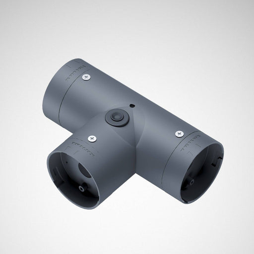 Trilux - Mechanisches Zubehör/Ersatzteile für Leuchten T-Verbinder Tugra T-Conn. Alu C2 grau