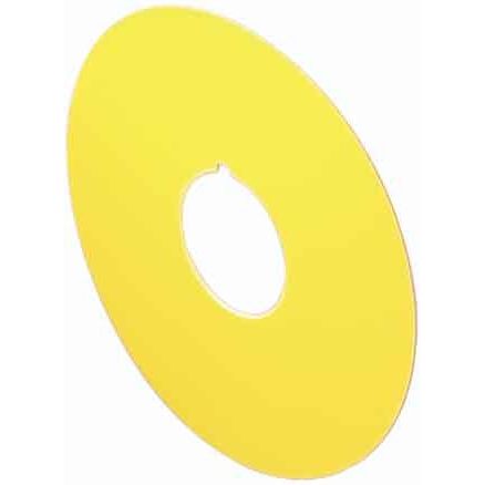 Schlegel - Bezeichnungsschild für Befehlsgeräte Unterlegschild gelb NAS 22 − 1 Stück by Schlegel
