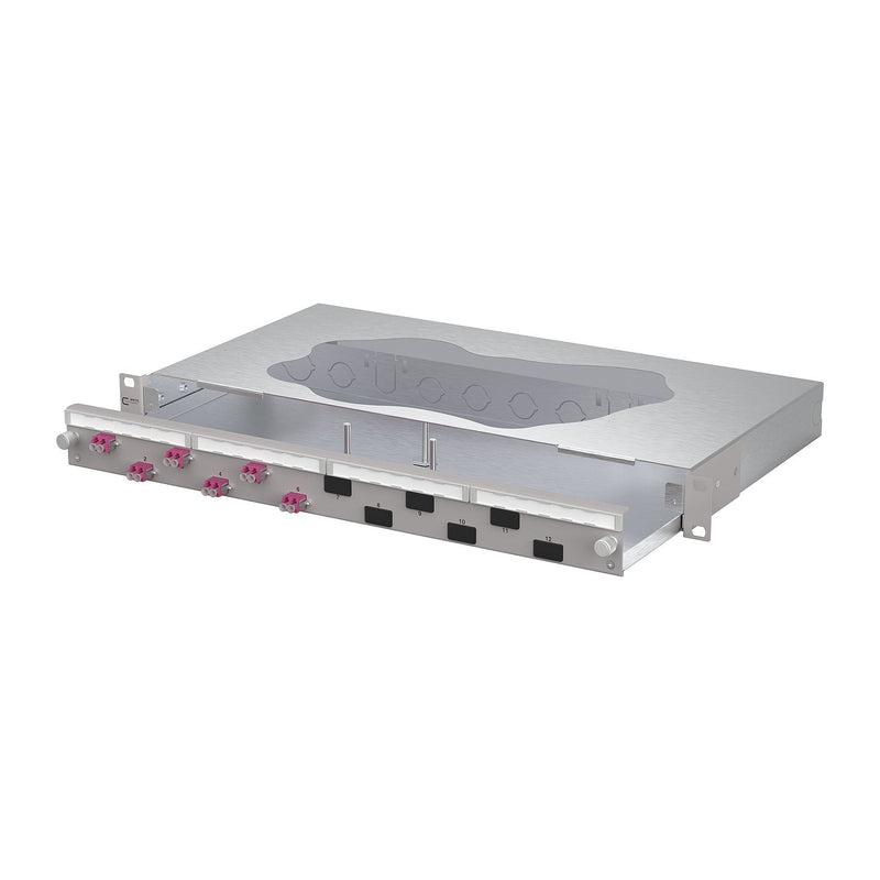 Metz Connect - Patchpanel LWL Patchfeld VIK 1504607506-F 6xLC-D OM4