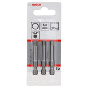 Bosch - Bit Schrauberbit Extra-Hart 2607001734 HEX 5 49 mm 3er-Pack