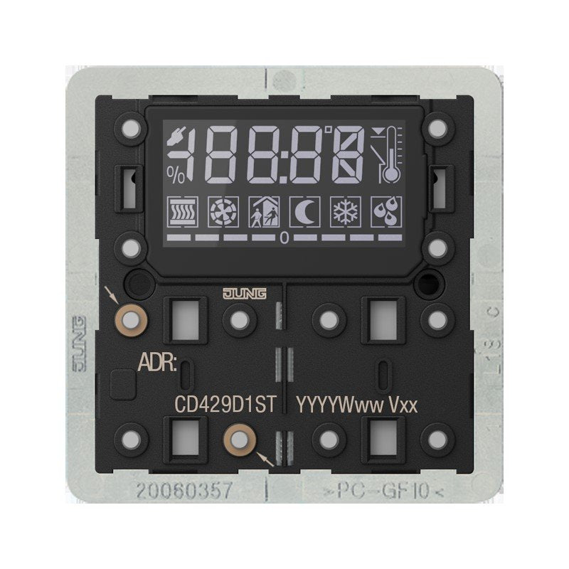 Jung - Bussystem-Mehrfach Bediengerät KNX Raumcontroller-Modul CD 429 D 1ST