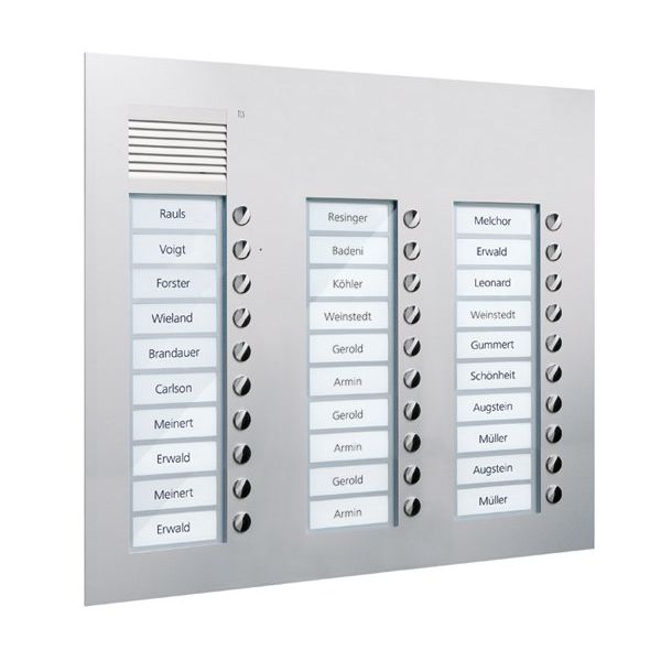 TCS Tür Control - Türstation für Türkommunikation Türsprechstelle PUK30/3-EN  − 1 Stück
