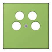 Jung - Einsatz/Abdeckung für Kommunikationstechnik Abdeckung für SAT-TV LC 990-4 SAT2 220 vert 31 (32051)