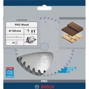 Bosch - Kreissägeblatt PRO Wood Kreissägeblatt, 2608640583 130 x 2,4 x 20 mm