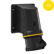 Walther Werke - CEE-Anbausteckdose (IEC 60309) CEE NEO Anbaudose schräg FW533404CC 32A 4P 4h IP54