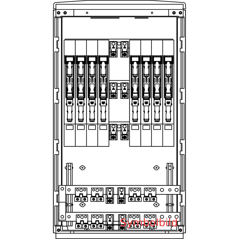 Elsta Mosdorfer - Kabelverteilerschrank Kabelverteilerschrank LS80S.DV24 mit Sammelschienen