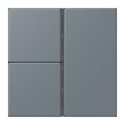 Jung - Abdeckung/Bedienelement für Installationsschalterprogramme Tastensatz 3fach LC 403 TSA 251 gris 59