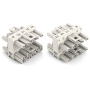 WAGO - Kompaktverteiler für steckbare Gebäudeinstallation Verteiler 770-659 400V 25A 5p. weiß − 25 Stück