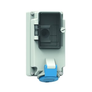 Bals Elektrotech - CEE-Steckdose abschaltbar, abgesichert (IEC 60309) Wandsteckdose abgesichert 1529 16A 4p 230V 9h IP44