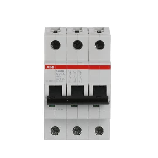 ABB Stotz S&J - Leitungsschutzschalter Sicherungsautomat S203M-K20 10kA 20A K 3p