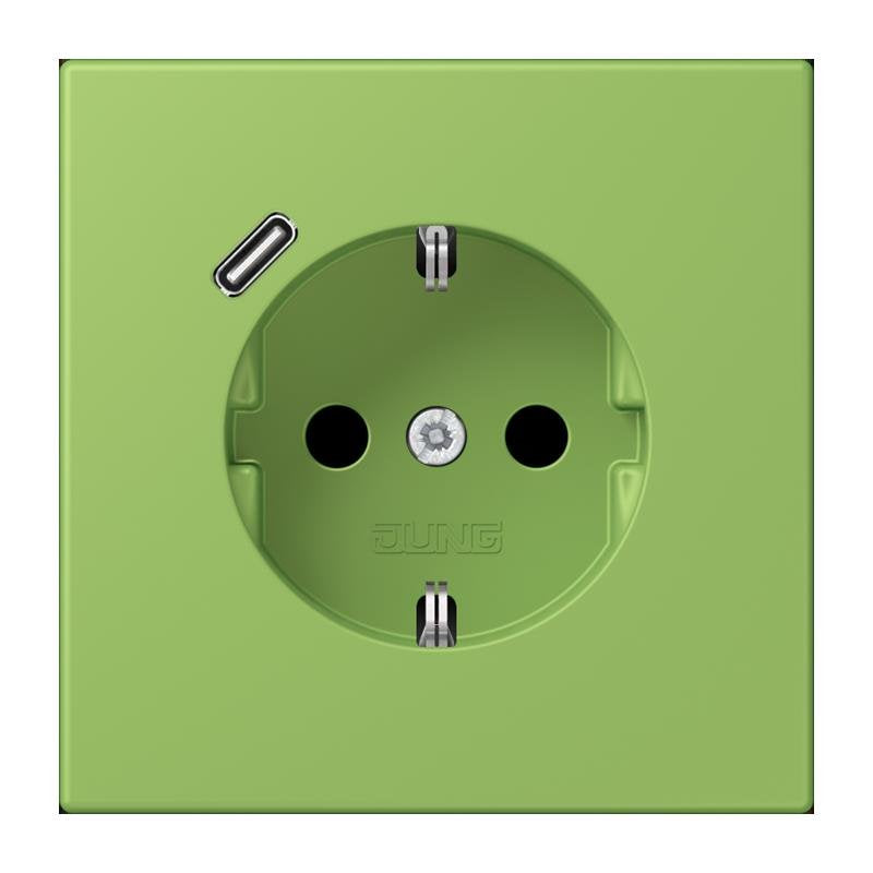 Jung - Steckdose SCHUKO Steckdose LC 1520-18C 220 vert 31 (32051)