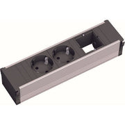 Bachmann - Mehrfachsteckdose Steckdosenleiste 912.003 2xSchutzk.1xABD