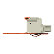 WAGO - Ein- und mehrpolige Klemmenleiste 1-Leiter-Federleiste Hebel 832-1103/343-000 Push-inCAGECLAMP,lgr − 15 Stück