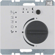 Berker - Bussystem-Raumtemperaturregler Temperaturregler 75441171 Alu